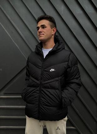 Пуховик nike storm-fit black