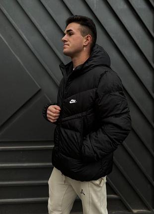 Пуховик nike storm-fit black 4