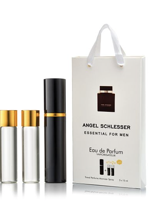 Парфюм 3/15 мл angel schlesser essential for men (ангел шлессер эссеншиал фор мен) 45 мл