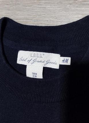 Чоловічий светр logg h&amp;m, розмір м. 2