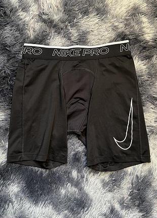 Чоловічі компресійні шорти nike pro dri-fit short, оригінал, розмір s