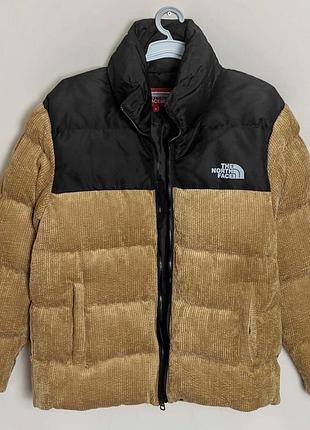 Пуховик the north face beige 5