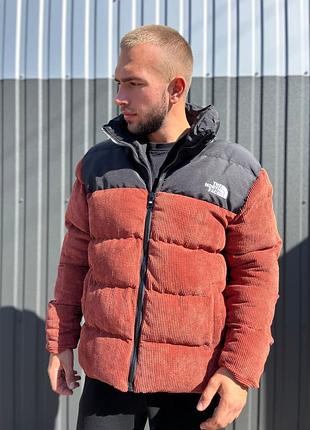 Пуховик the north face burgundy 2