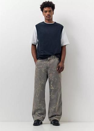 Штани pull &amp; bear worker pants 3670/513/802
