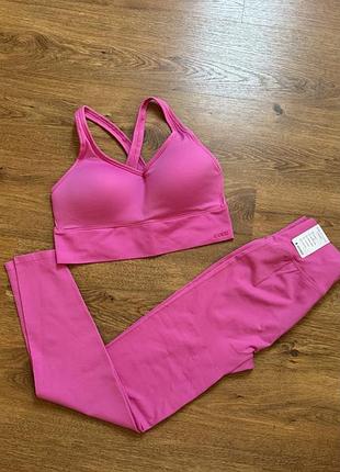 Жіночий спортивний костюм victoria's secret рожевий