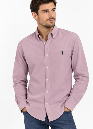 Чоловіча класична сорочка polo  ralph lauren 
розмір м .