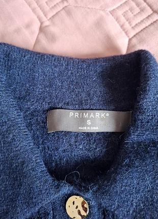 Темно синій светр-поло primark 6