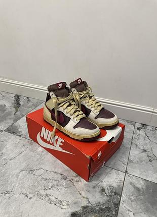Кросівки унісекс nike dunk high 1985 лімітовані данки високі снікерси оригінал