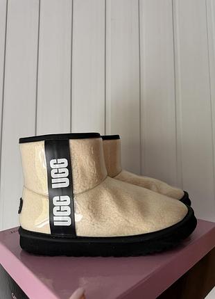 Черевики жіночі ugg clear mini бежеві