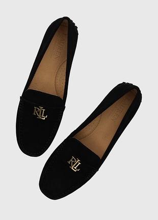 Замшеві мокасини lauren ralph lauren barnsbury