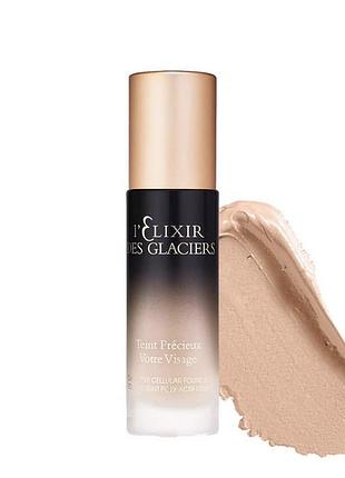 Тональний крем valmont l'elixir des glaciers teint precieux votre visage