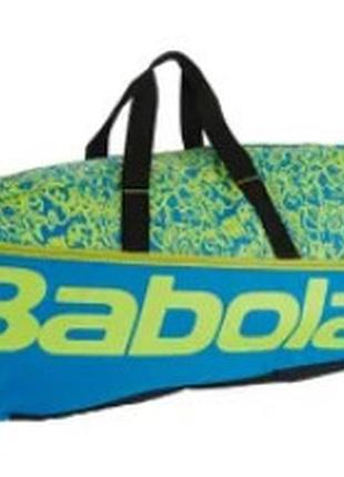 Сумка спортивна babolat duffle m classic blue/yellow lime