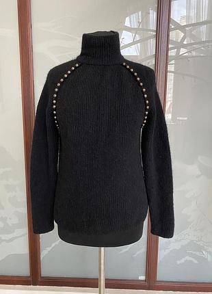Светр з високим коміром mos mosh wool/alpaca, вовна+альпака