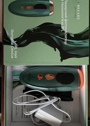 Фотоепілятор decare ipl hair removal device, зелений
