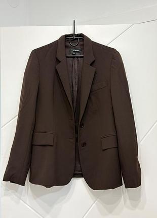 Шоколадний піджак zara