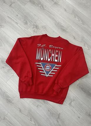 Вінтажний футбольний світшот f.c. bayern xl розмір