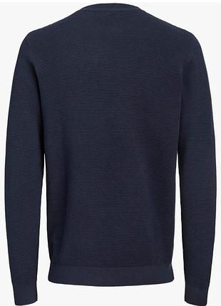 Светр чоловічий jack&jones синій 2