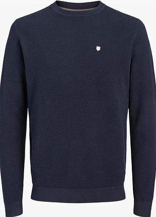 Светр чоловічий jack&jones синій
