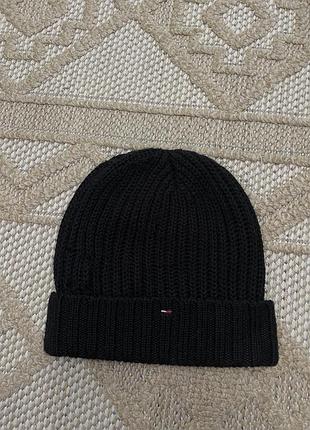 Вʼязана шапка tommy hilfiger