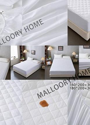 Наматрацник malloory home аква-стоп стьобаний х/б