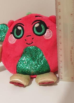 Mush meez squeezy squishy moldable stuffed plush 6" dragon, игрушка антистресс жемкаялка 5