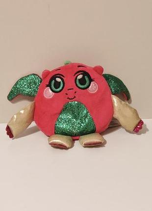 Mush meez squeezy squishy moldable stuffed plush 6" dragon, іграшка антистресс жмякалка