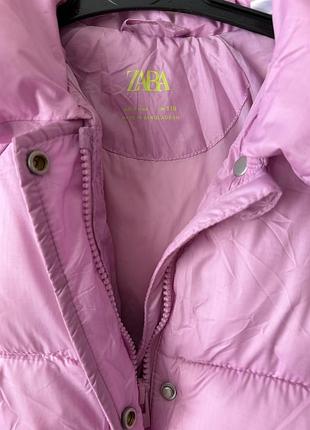 Куртка дитяча zara бузкова 2