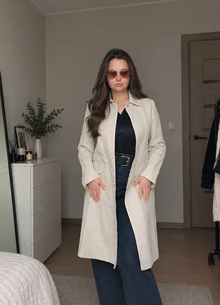 Элегантное плащ max mara  34 размер 🤍