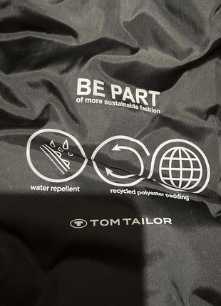 Куртка чоловіча tom tailor демісезонна чорна 7