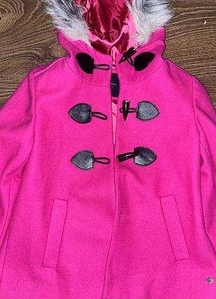 Куртка для дівчинки juicy couture рожева з капюшоном
