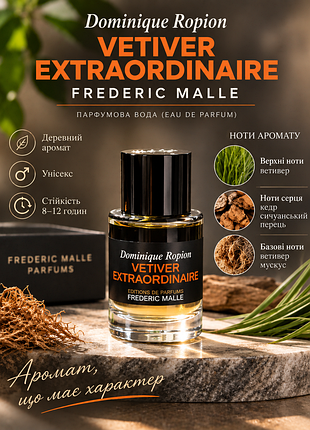 Парфумована вода dominique ropion vetiver extraordinaire frederic malle