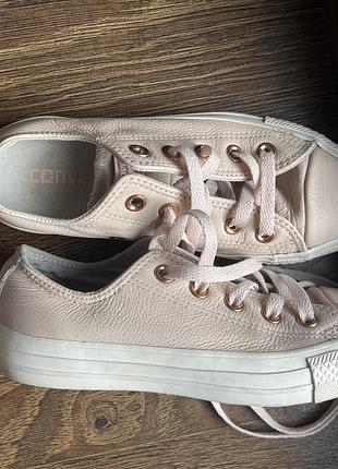 Кеди жіночі converse рожеві