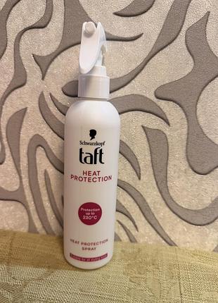 Спрей для волосся schwarzkopf taft heat protection