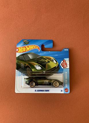 Машинка хот вілс el segundo coupe hot wheels 2026