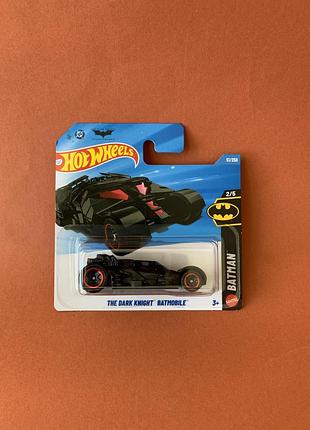 Машинка хот вілс бетмобіль the dark knight batmobile hot wheels 2026