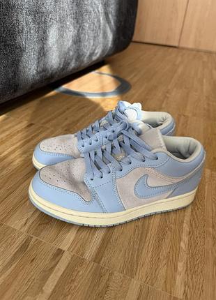 Кросівки jordan air jordan low блакитні