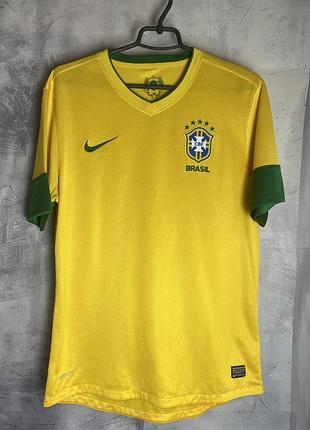 Футболка/футбольна джерсі nike brasil