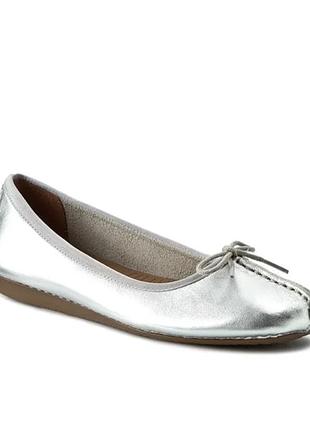 Оригинальные балетки туфли clarks