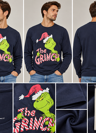 Чоловічий лонгслів the grinch/primark/xl