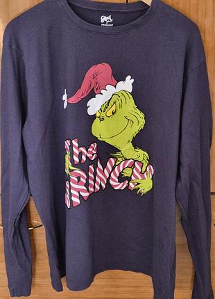 Чоловічий лонгслів the grinch/primark/xl 8