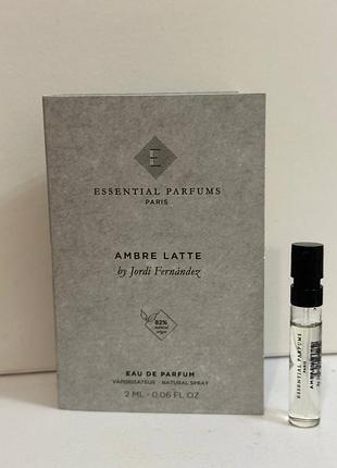 ❤️ essential parfums ambre latte, пробник, оригинал