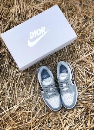 Кроссовки унисекс nike air force коллаборация dior6 фото