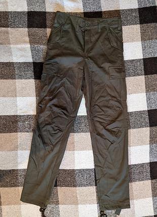 Тактичні штани-карго оліва alpha industries xs regular (made in usa)