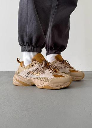 😍 женские кроссовки nike m2k beige