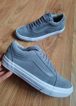 Оригинальные замшевые кеды vans old skool унисекс