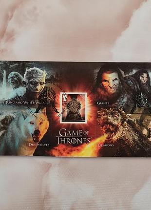 Game of thrones міні лист марок