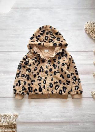 Мʼякесенька чудова шубка для дівчинки 6-7 років