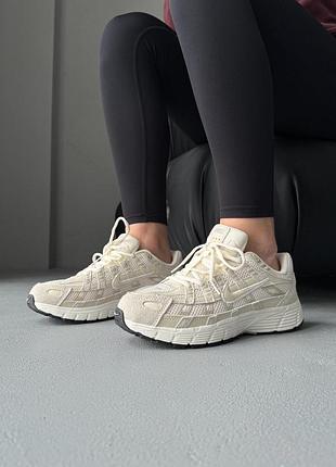 😍 жіночі кросівки nike p-6000 beige