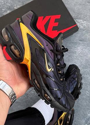 Кросівки чоловічі nike air max tailwind skepta black/gold