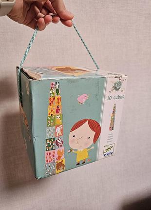 Дитячі кубики djeco 3